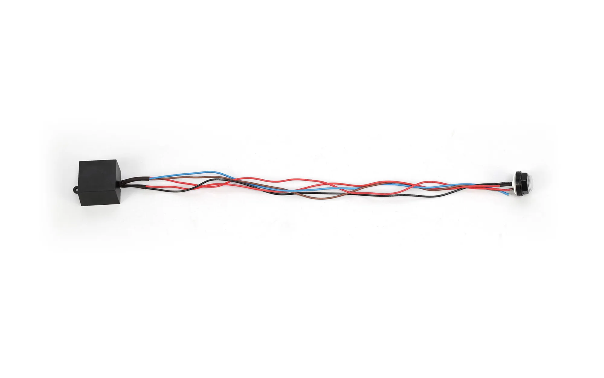 Espial Remote Fixing 20mm Photocell IP65 Black, Frosted White D0061  Deco Espial